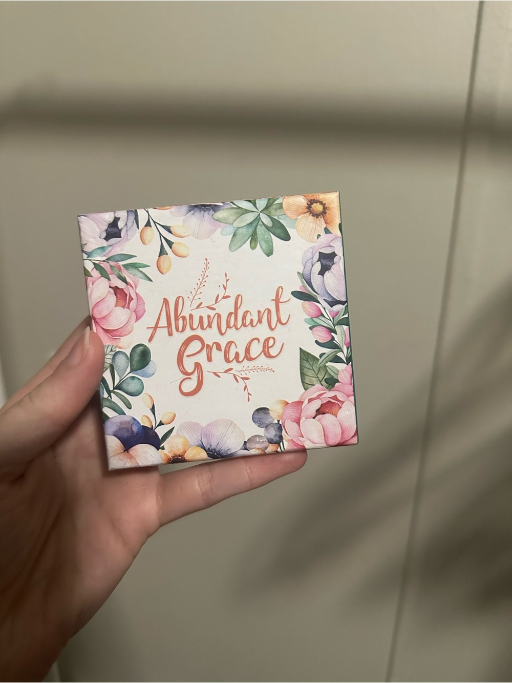 Abundant Grace Scripture prayer cards unused